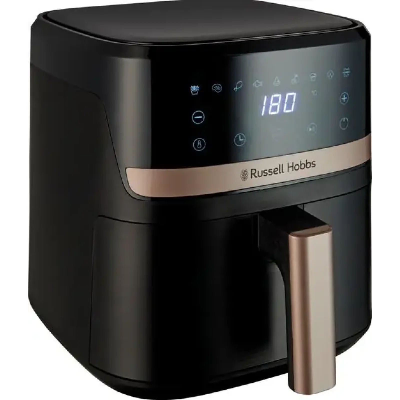 Мультипіч Russell Hobbs SatisFry 1300Вт, чаша-4.3л, сенсорне управл., 9 авто. программ, пластик, Black (27610-56) UA