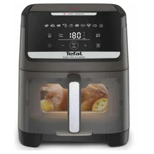 Мультипіч Tefal Easy Fry Silence XXL, 1800Вт, чаша-7, сенсорне керув., 10 програм, з віконцем, пластик, темно-сірий (EY846HE0) UA