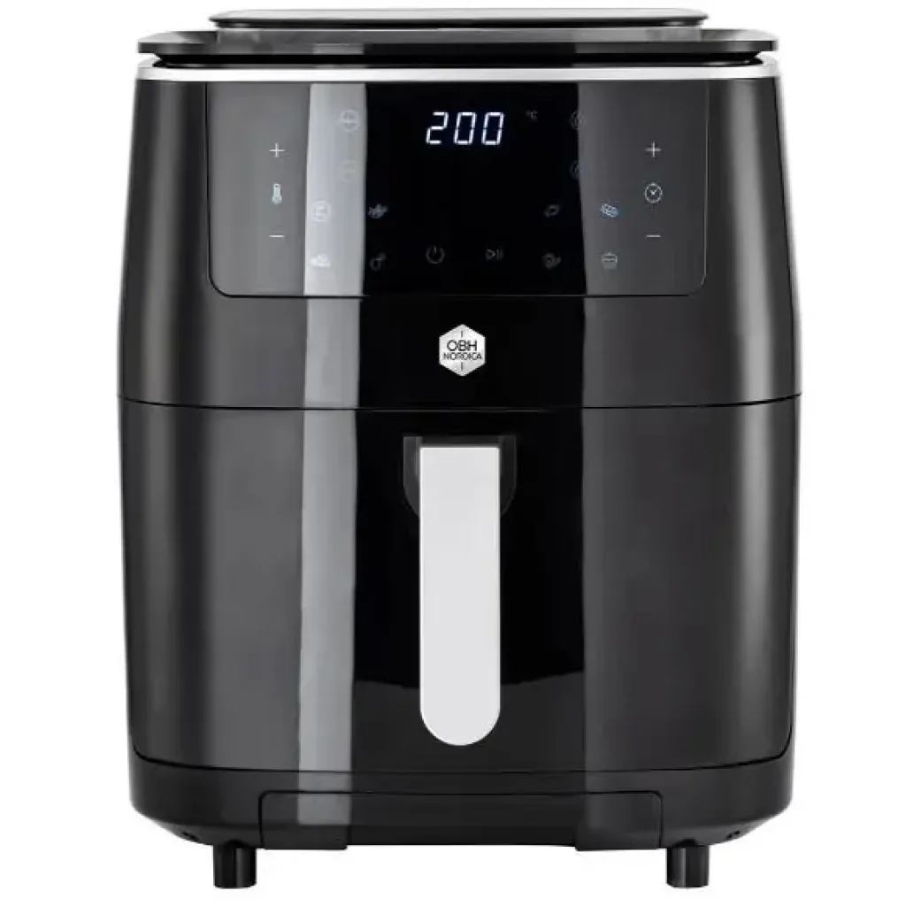 Мультипіч OBH Nordica Easy Fry&Steam Black, 1700Вт, чаша-6.5л, сенсорне керув., від 80°C до 200°C, пластик, чорний (FW2018S0) UA