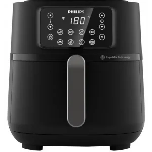 Мультипіч Philips Ovi Connected XXL  2000Вт, чаша-7.2л, сенсорне управл., 8 авто. программ, пластик, чорний (HD9285/90) UA