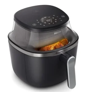 Мультипіч Philips Ovi XL Series 3000, 1700Вт, чаша-6.2л, сенсорне управл., 12 авто. програм, пластик, чорний (NA331/00) UA