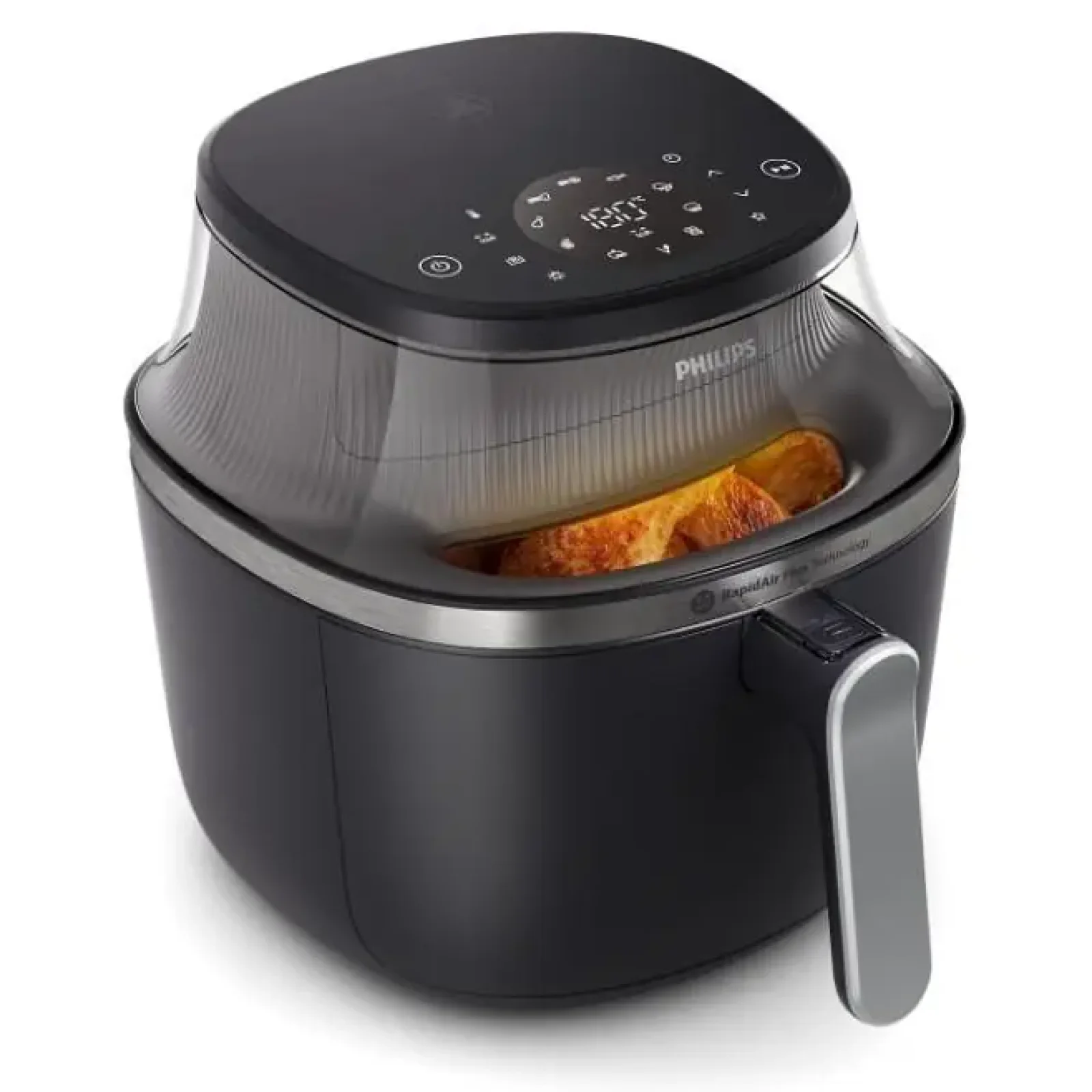 Мультипіч Philips Ovi XL Series 3000, 2000Вт, чаша-7.2л, сенсорне управл., 16 авто. програм, з віконцем, пластик, чорний (NA341/00) UA