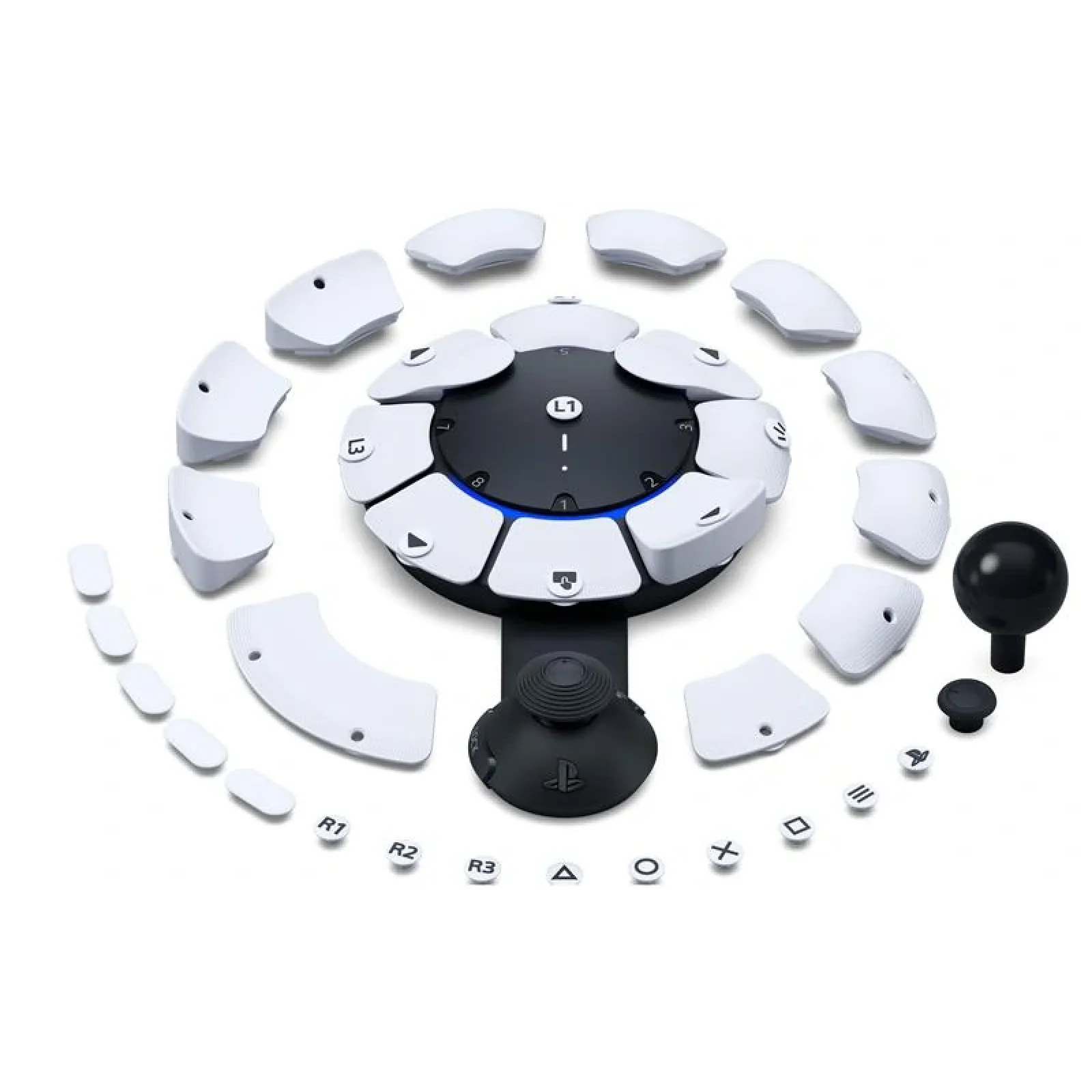 Геймпад PlayStation 5 Access Controller BT, білий, 1000038412 UA