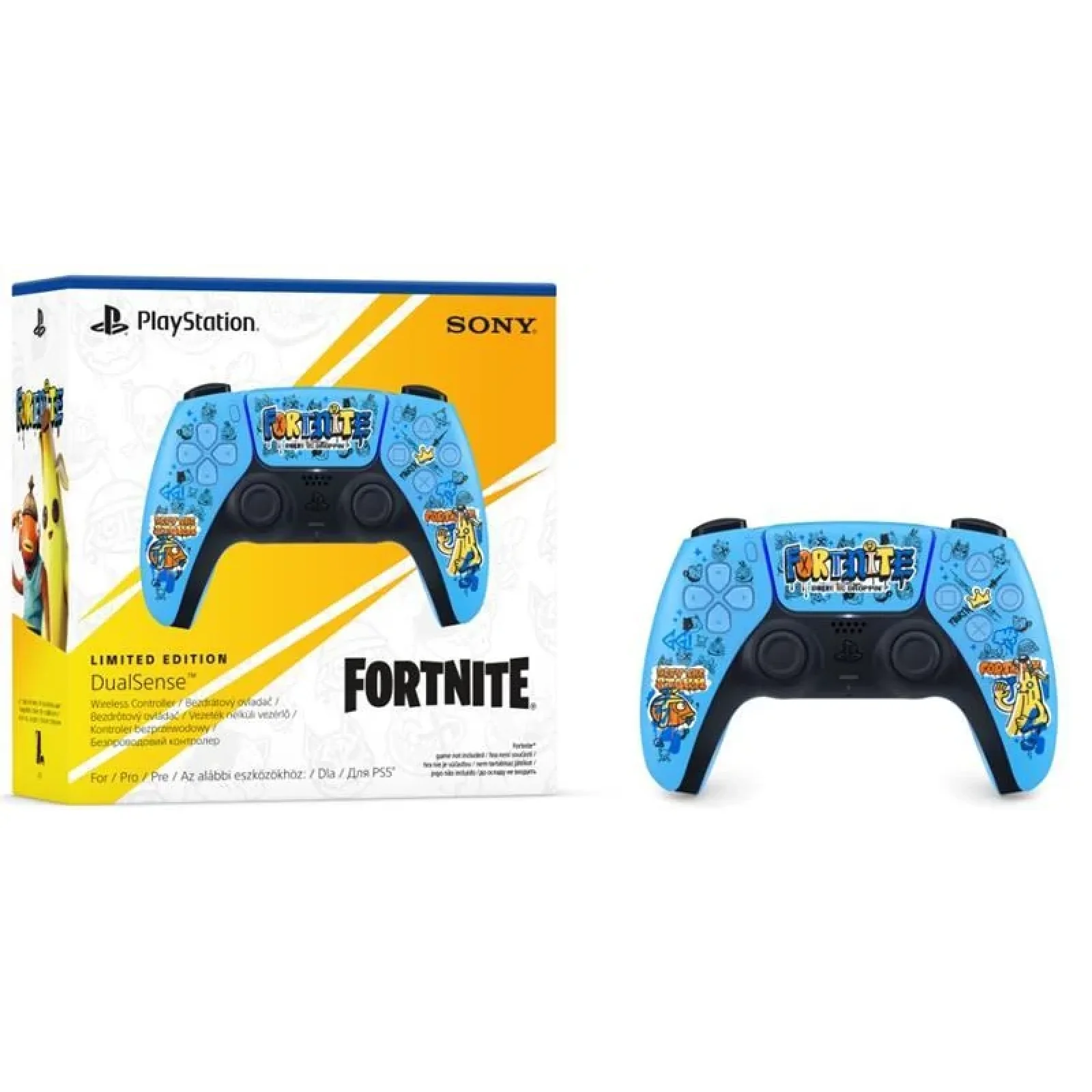 Геймпад PlayStation 5 Dualsense BT (Fortnite Limited Edition), 1000045436 UA