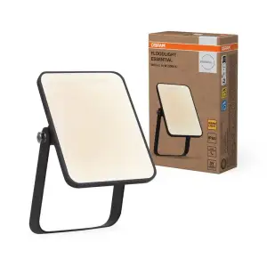Прожектор OSRAM ESSENTIAL 10Вт 900Лм 3000K чорний (4099854429590) UA