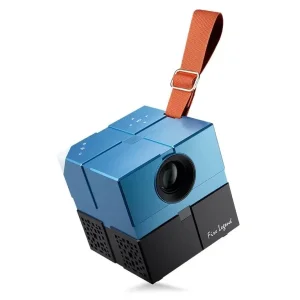 Проєктор AOpen QH12a HD, 135 lm, LED, 1.3, WiFi, Aptoide (MR.JWV11.001) UA