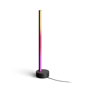Світильник настільний розумний Philips Hue Signe, 2000K-6500K, RGB, Gradient, ZigBee, Bluetooth, димування, 55см, чорний, 915005987001 UA