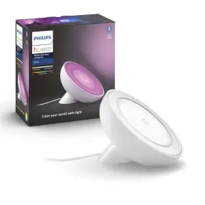 Світильник настільний розумний Philips Hue Bloom, 2000K-6500K, RGB, ZigBee, Bluetooth, димування, білий, 929002375901 UA