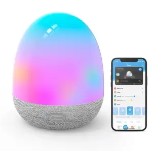 Настільний світильник розумний H6057 RGBIC Night Light Білий, H6057301 UA