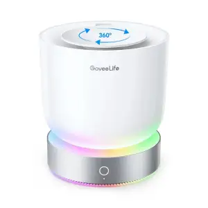 Розумний зволожувач повітря Govee H7162 Aroma Diffuser, RGBIC, білий, H7162301 UA