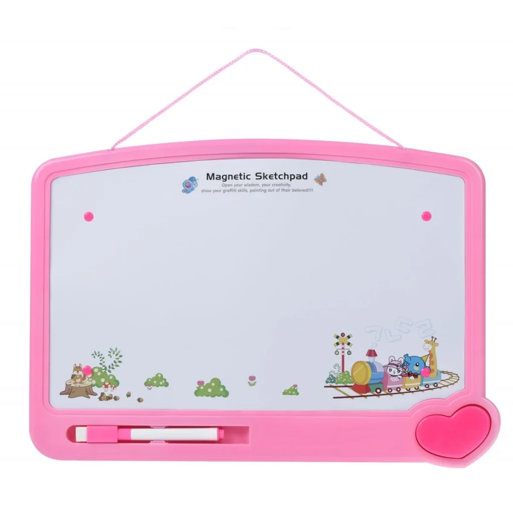 Магнітна дошка для малювання Same Toy рожева, 009-2019Ut UA