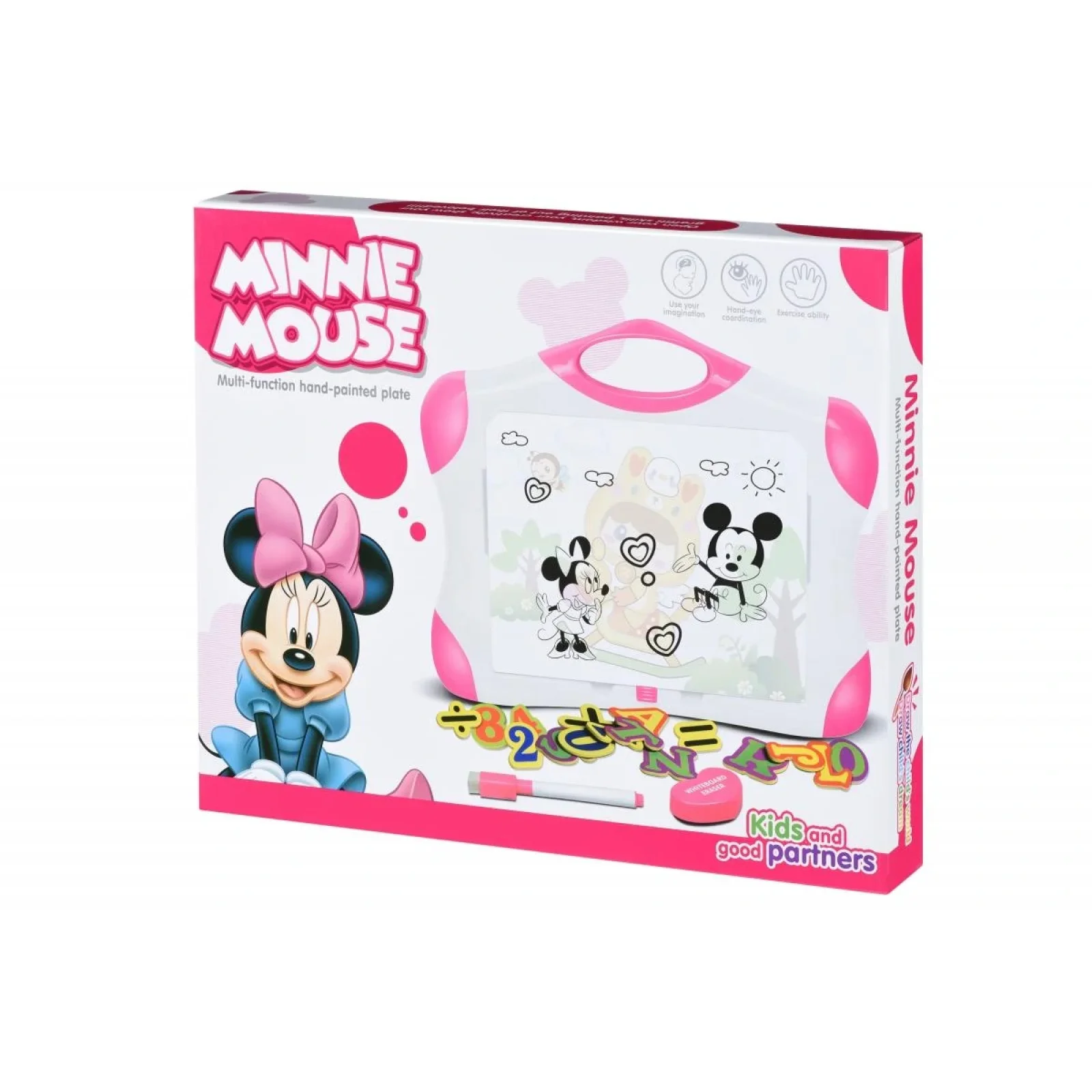 Магнітна дошка для навчання Same Toy рожева, 009-2042CUt UA