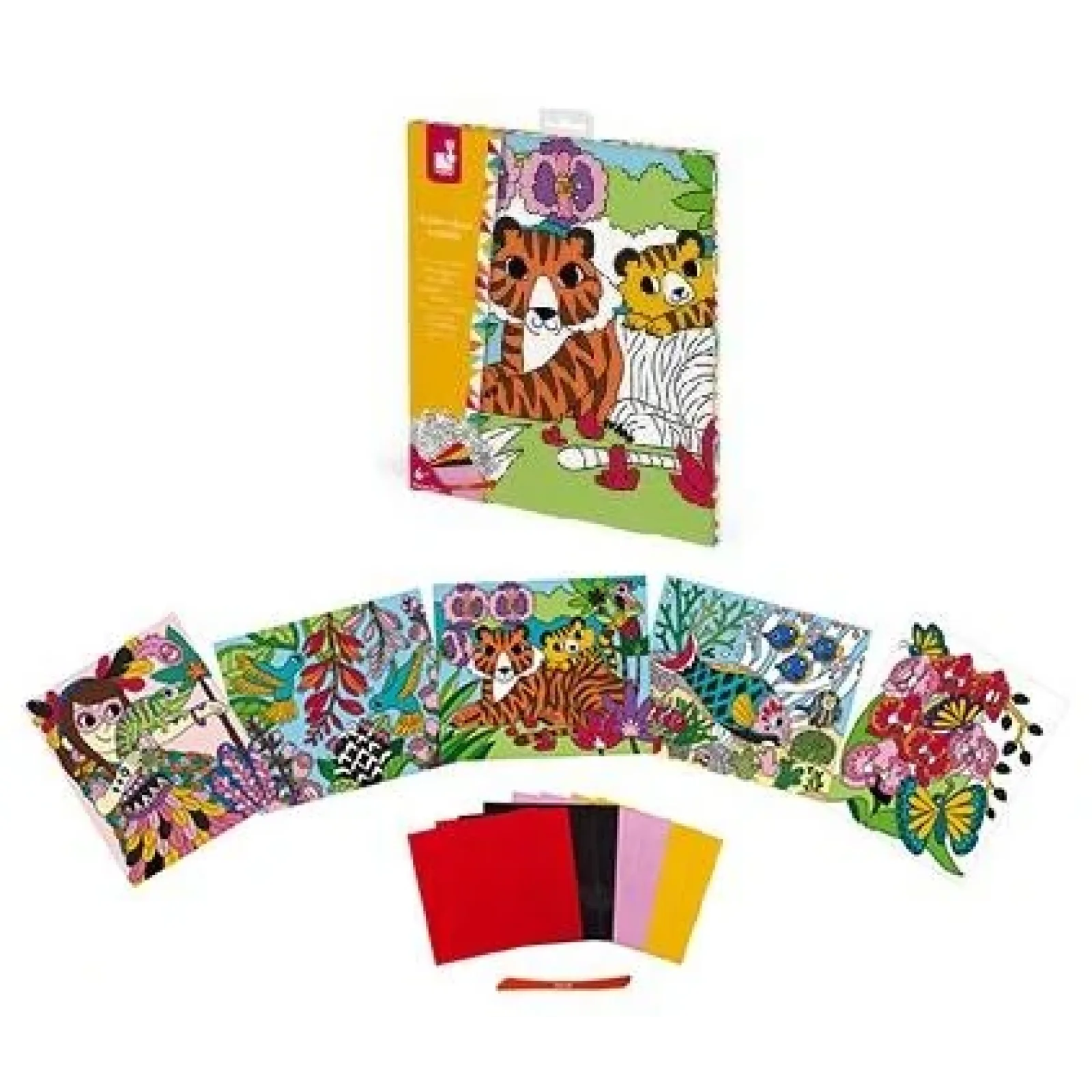 Набір для творчості Janod Оксамитові картини, J07792 UA