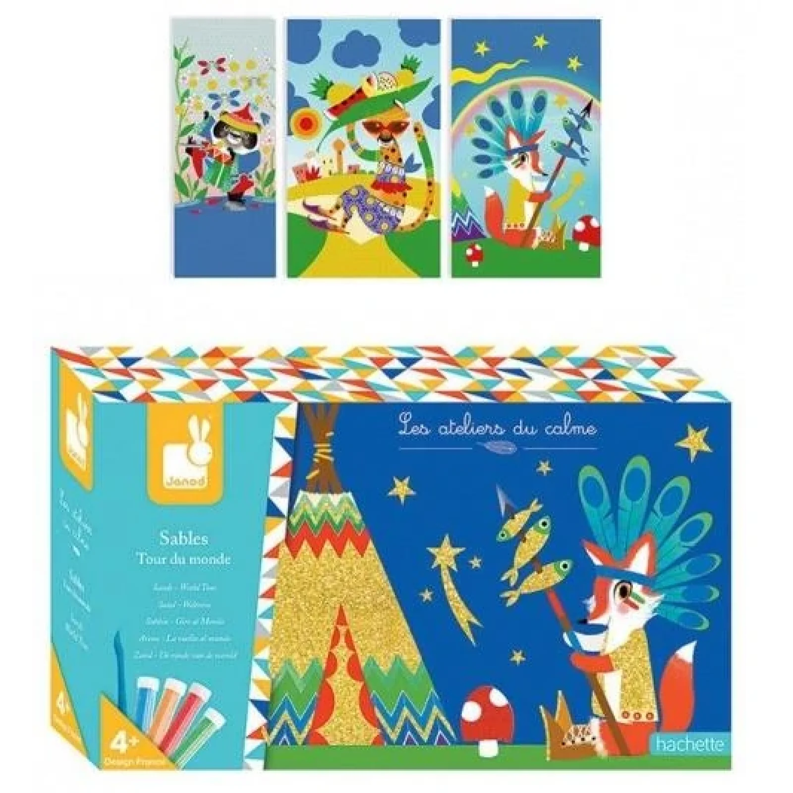 Набір для творчості Janod Пісок: навколо світу, J07805 UA