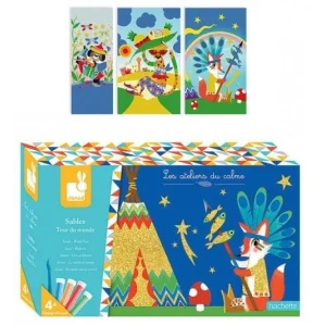 Набір для творчості Janod Пісок: навколо світу, J07805 UA