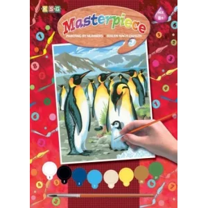 Набір для творчості Sequin Art PAINTING BY NUMBERS JUNIOR Пінгвіни SA0033 UA