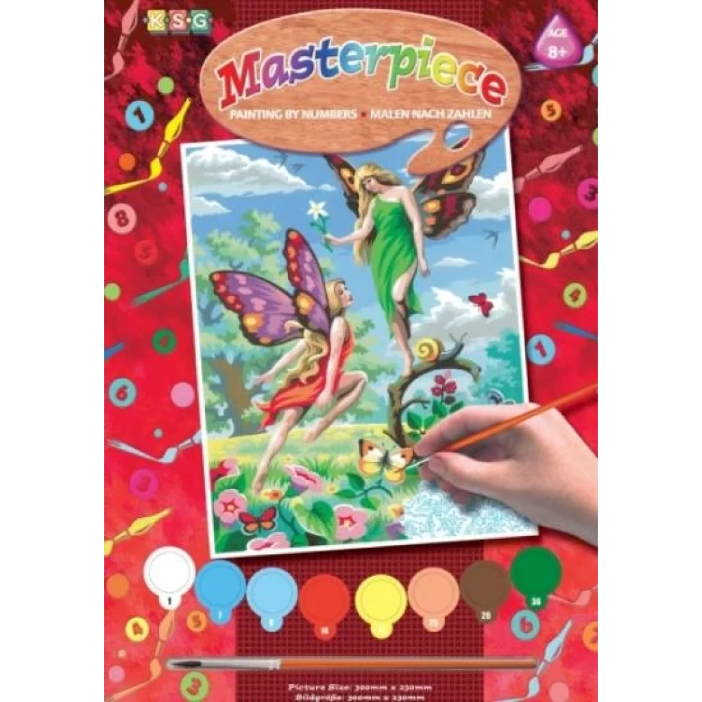 Набір для творчості Sequin Art PAINTING BY NUMBERS JUNIOR Феї SA0126 UA