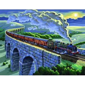 Набір для творчості Sequin Art PAINTING BY NUMBERS SENIOR Нічний сон SA0428 UA