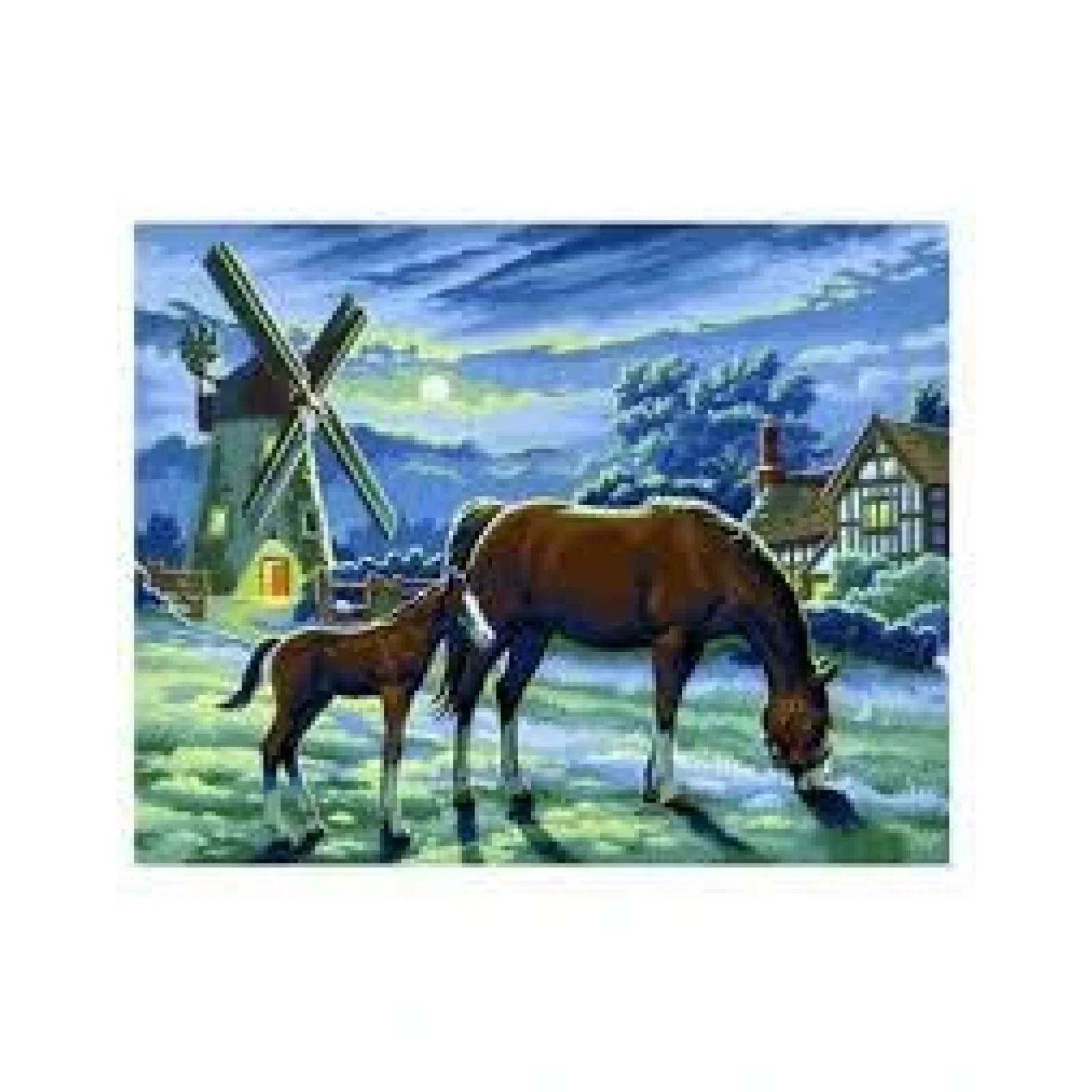 Набір для творчості Sequin Art PAINTING BY NUMBERS SENIOR Вечірнє пасовище SA0429 UA