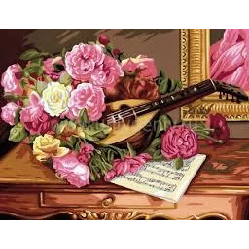 Набір для творчості Sequin Art PAINTING BY NUMBERS SENIOR Романтичний букет SA1037 UA
