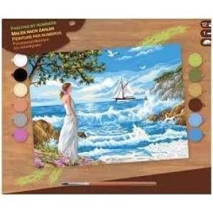 Набір для творчості Sequin Art PAINTING BY NUMBERS SENIOR Берега, SA1334 UA