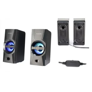 Акустична система MICROLAB B-15 2.0, USB, mini-jack, чорний UA