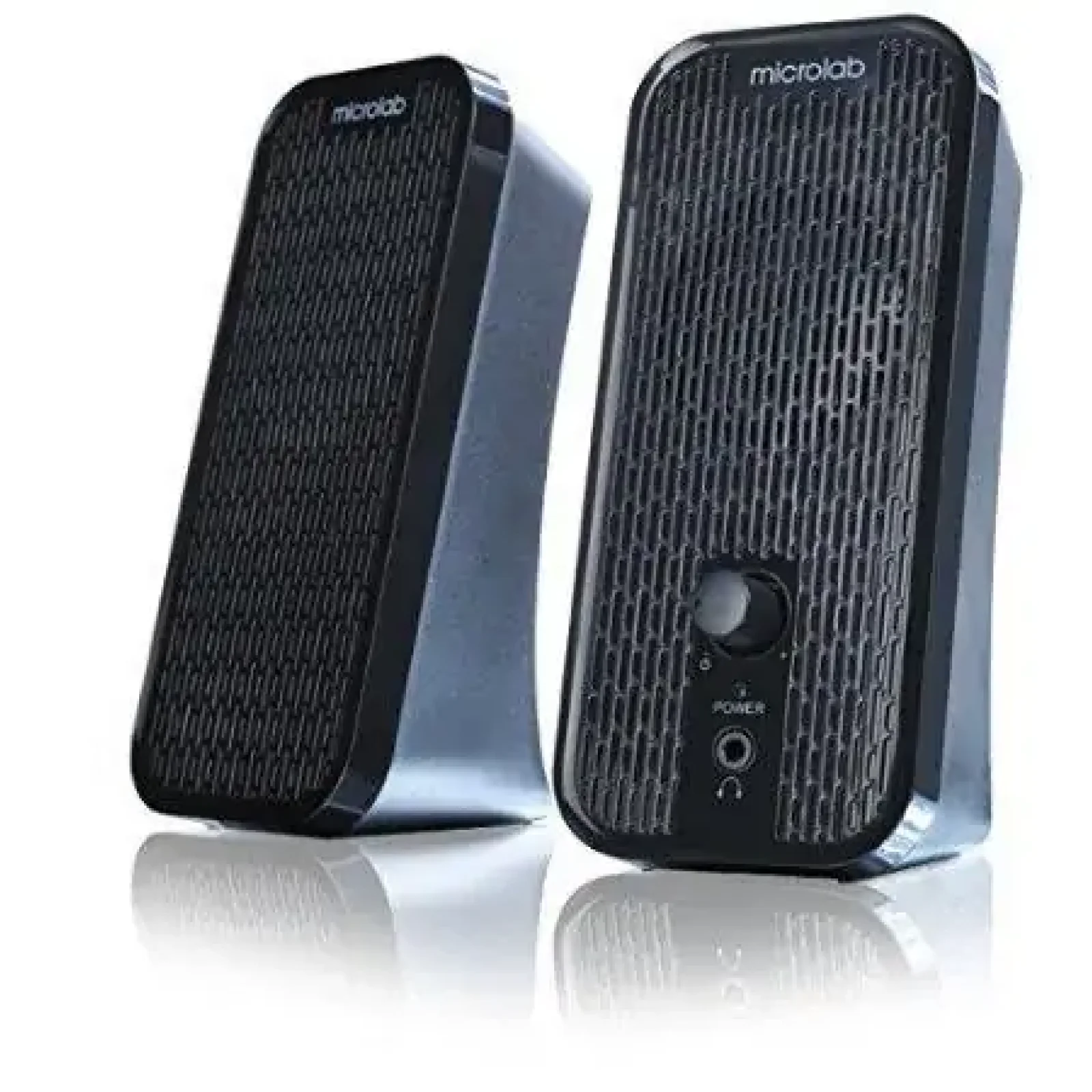 Акустична система MICROLAB B-55 2.0, USB, mini-jack, чорний (B-55-Black) UA