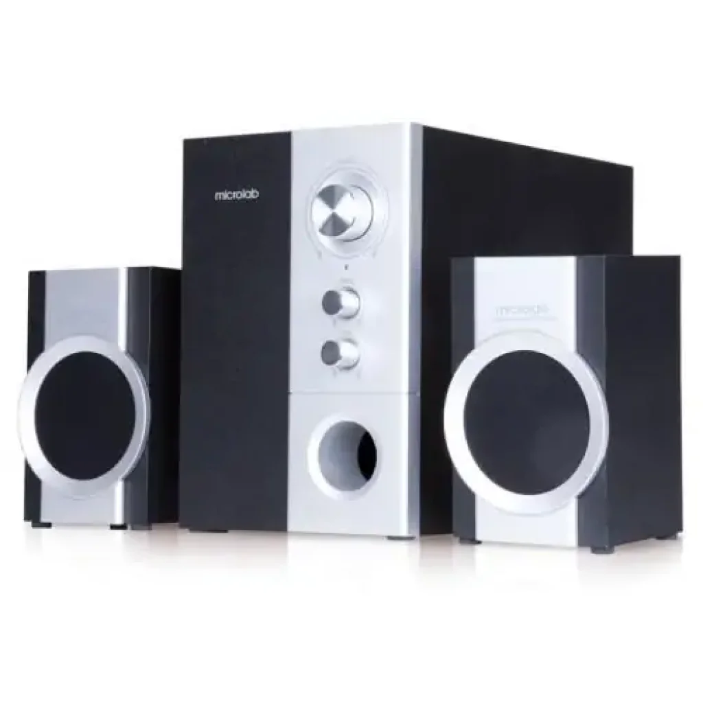 Акустична система MICROLAB M-590 2.1, 14W, mini-jack,чорний UA