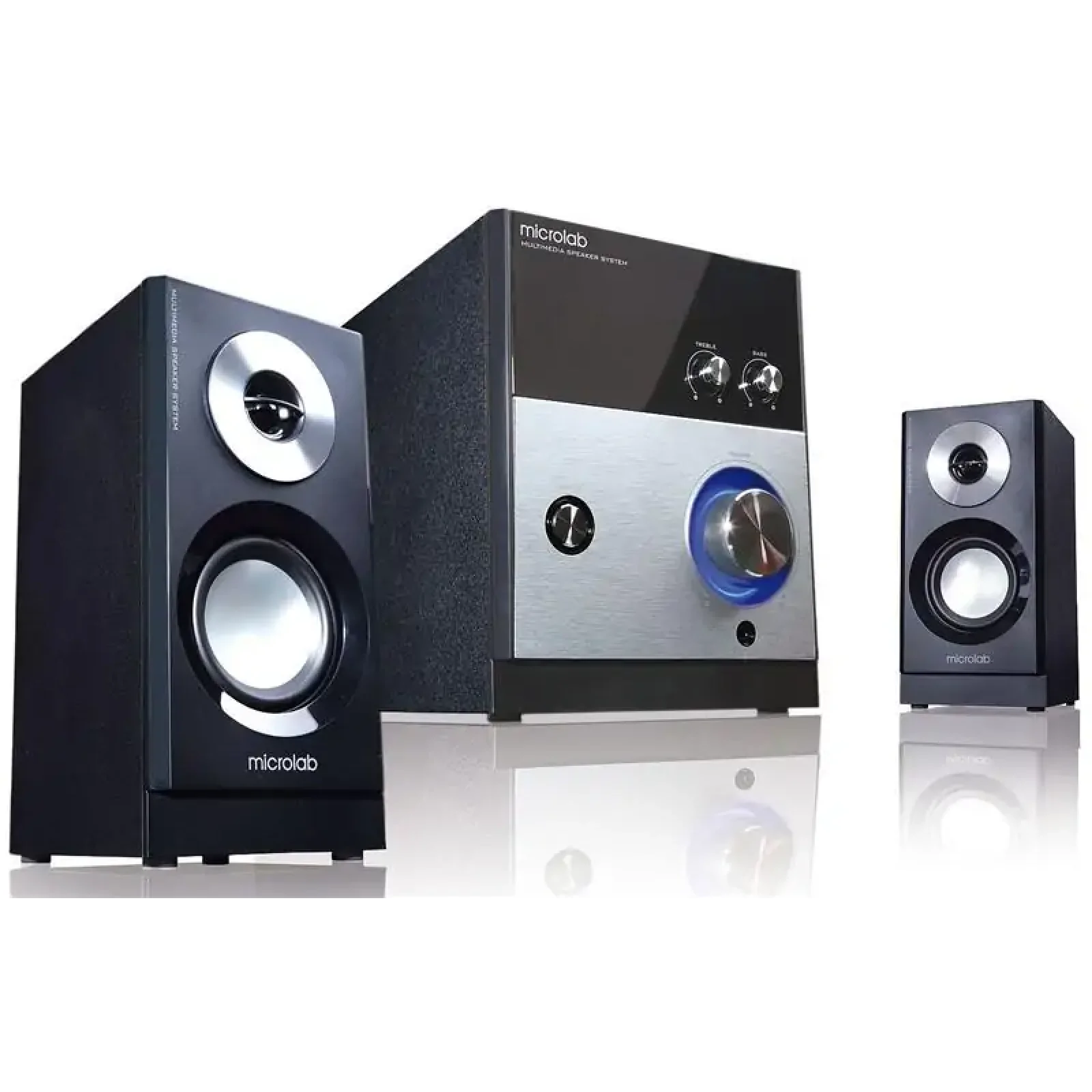 Акустична система MICROLAB M-880 2.1, 59W, mini-jack, чорний UA