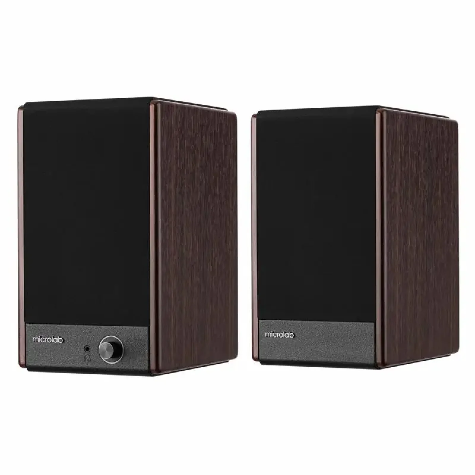 Акустична система MICROLAB SOLO 3 2.0, 40w, mini-jack/bluetooth, коричневий (SOLO-3BR) UA