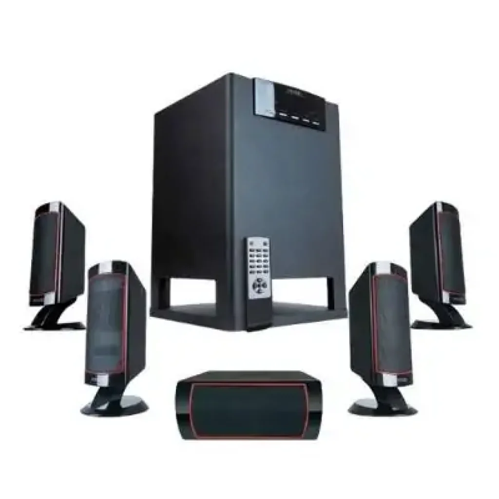 Акустична система MICROLAB X-15 5.1, 170W, 6RCA, чорний UA