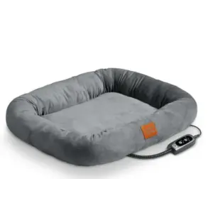 Електролежанка для тварин Beurer, 60x50см, 12Вт, 2 режими, сірий (PP_250_KIRA) UA