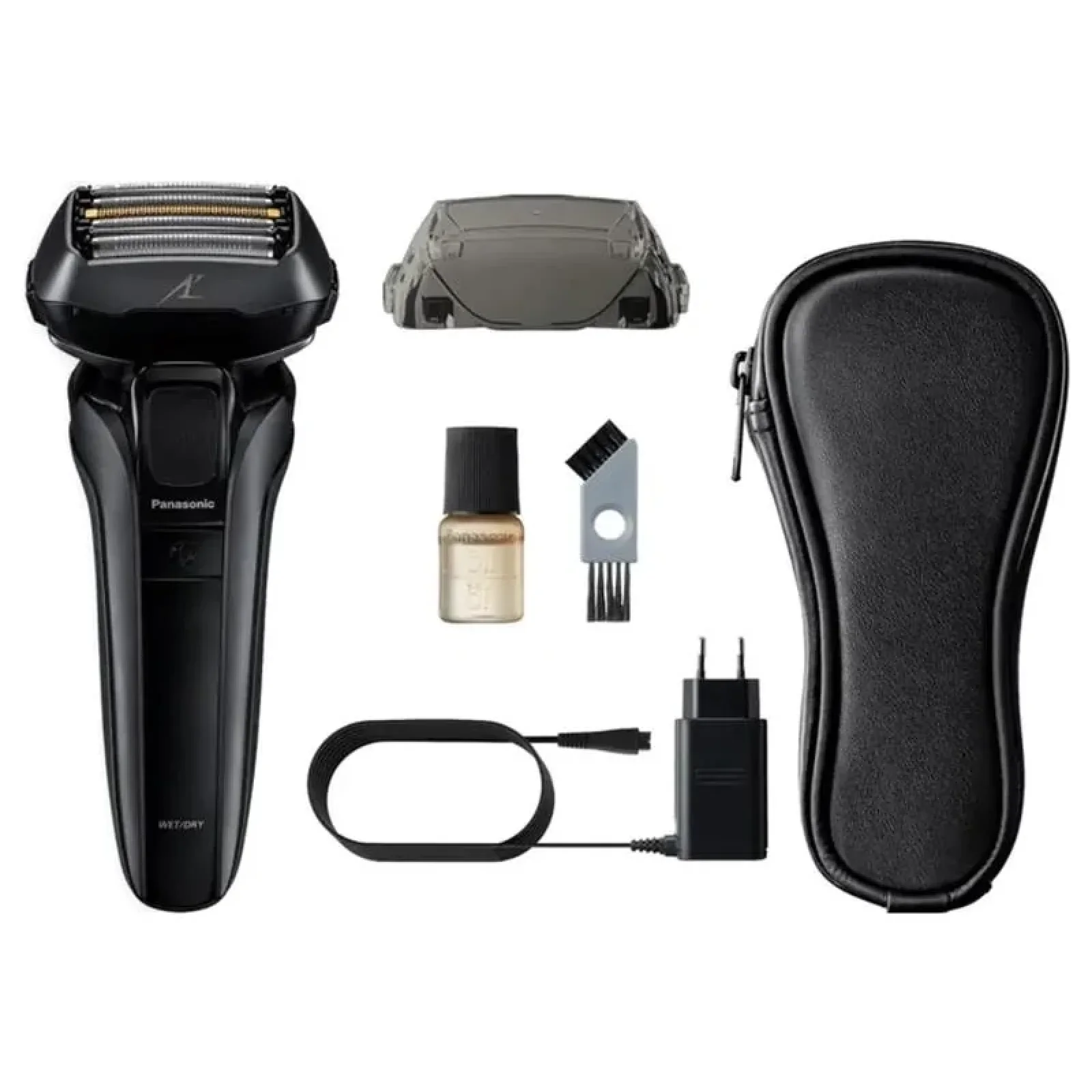 Електробритва Panasonic сіткова, 14000 об/хв, бритв.головок-5, Li-Ion, сух.+волог., тример, чорний, ES-LV6U-K820 UA