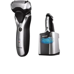 Електробритва Panasonic сіткова, бритв.головок-3, Li-Ion, сух.+волог., триммер, док-станція , срібно-чорний, ES-RT87-S520 UA