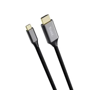 Кабель Trust Calyx USB-C to HDMI заряджання/синхронізації, чорний (25630_TRUST) UA