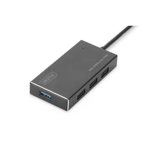 Хаб DIGITUS USB-A > 4хUSB-А, активний (DA-70240-1) UA