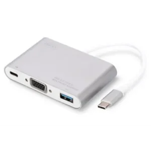 Хаб DIGITUS USB-C > VGA/USB-A/USB-C (DA-70839) UA