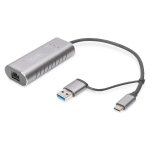 Адаптер DIGITUS USB-C/USB 3.0 - 2.5 Gbps Ethernet (DN-3028) UA