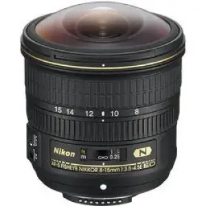 Об'єктив Nikon 8-15mm f/3.5-4.5E ED AF-S FISHEYE (JAA831DA) UA