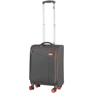 Валіза 2E, Trek, поліестер, мала, 35л, TSA, 4 колеса, сірий (2E-SPE-TREK-S-GR) UA
