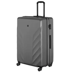 Валіза Wenger, Motion, полікарбонат, гігант, 81см, 135/157л, TSA, 4 колеса, сірий (612707) UA