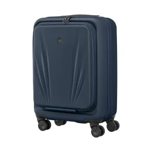 Валіза Wenger Skyon Hardside Carry-On, мала, з відсіком для н/б 16", полікарбонат, TSA, 4 колеса, розширення, USB, синій (653565) UA