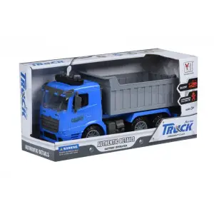 Машинка инерционная Same Toy Truck Самосвал синий со светом и звуком 98-611AUt-2 UA