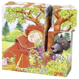 Кубики дерев'яні goki Час казок 57542G UA