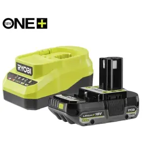 Набір акумулятора та зарядного пристрою Ryobi ONE+ RC18120A-120C 18В 1х2А·год ЗП 2А (5133006909) UA