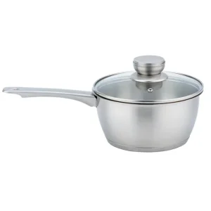 Ківш зі скляною кришкою Ardesto Gemini Lucca, 1.6л, нержавіюча сталь (AR4316LS) UA