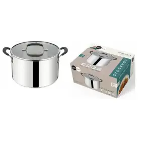 Каструля Tefal Jamie Oliver Home Cook, 8.4л, з кришкою, нержавіюча сталь, силікон (E3186375) UA