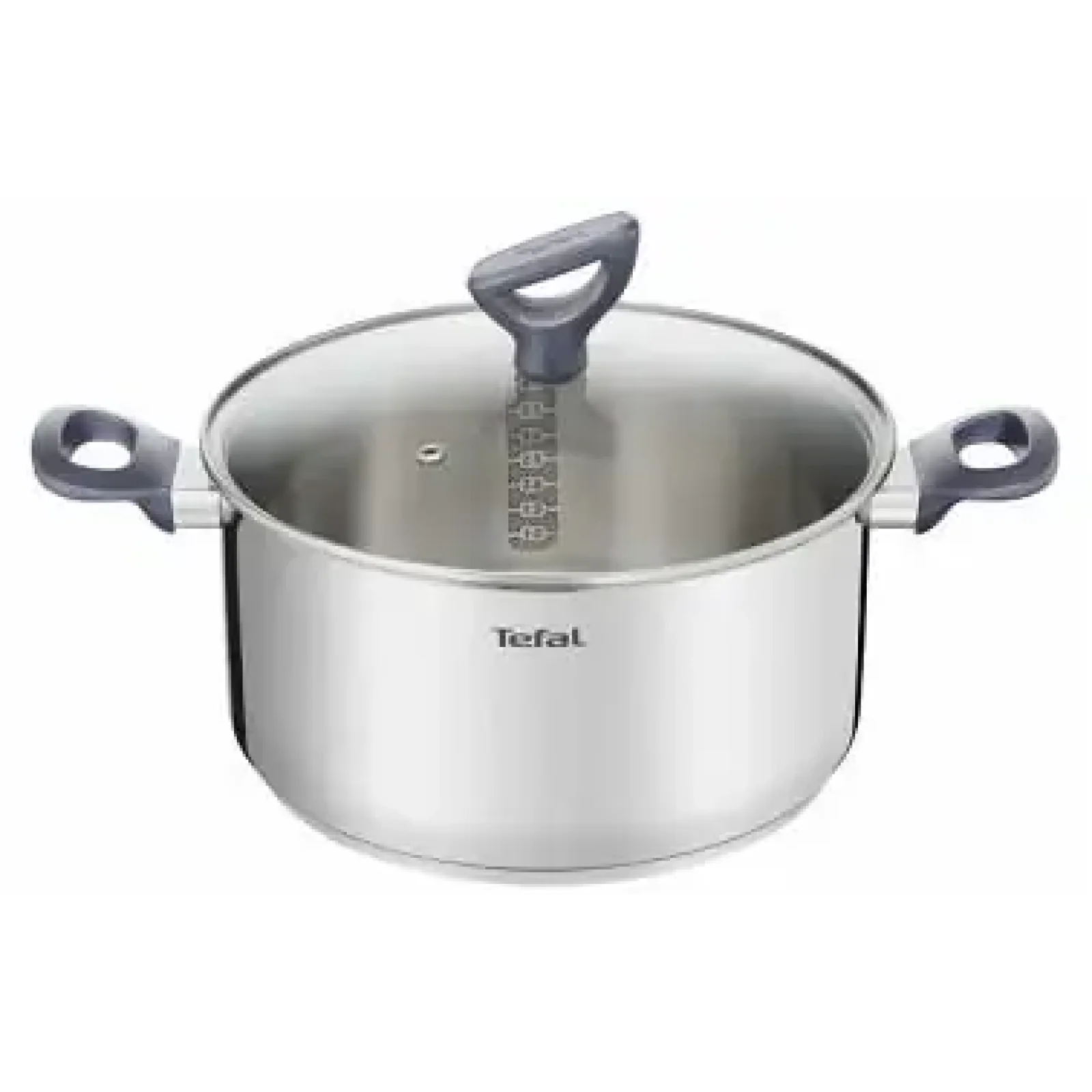 Каструля Tefal Daily Cook з кришкою, 24см, нержавіюча сталь, алюміній, бакеліт (G7124645) UA