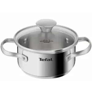Каструля Tefal Minis, з кришкою,1л, нержавіюча сталь, скло (H8743155) UA