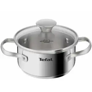 Каструля Tefal Minis, з кришкою,1.5 л, нержавіюча сталь, скло (H8744255) UA